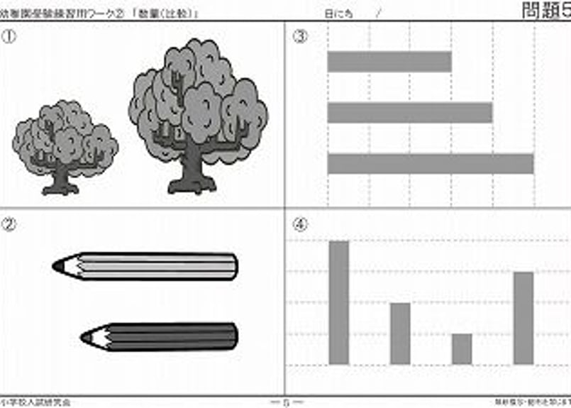 幼稚園受験練習用ワーク 2 | 小学校受験問題集 STORE