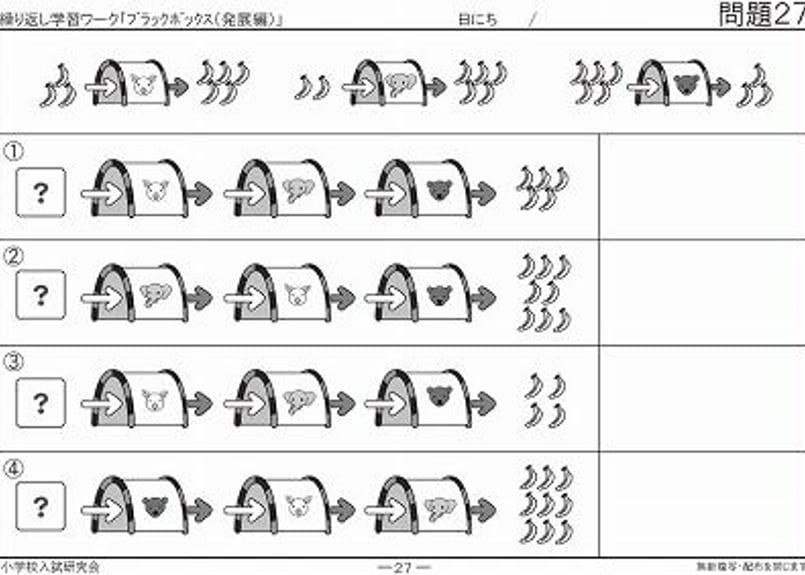 繰り返し学習ワークシリーズ 【ブラックボックス（発展編）】 | 小学校