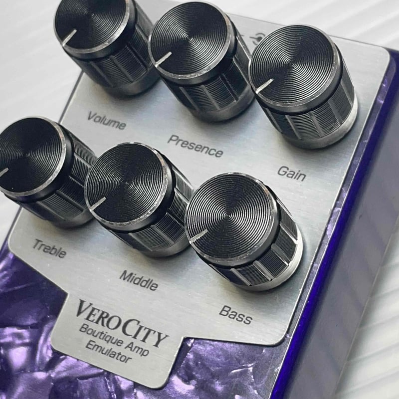 VeroCity effects pedal E-GL-B2 パールパープルトッププレート U VeroCity effects pedal E-GL-B2 パールパープルトッププレート U