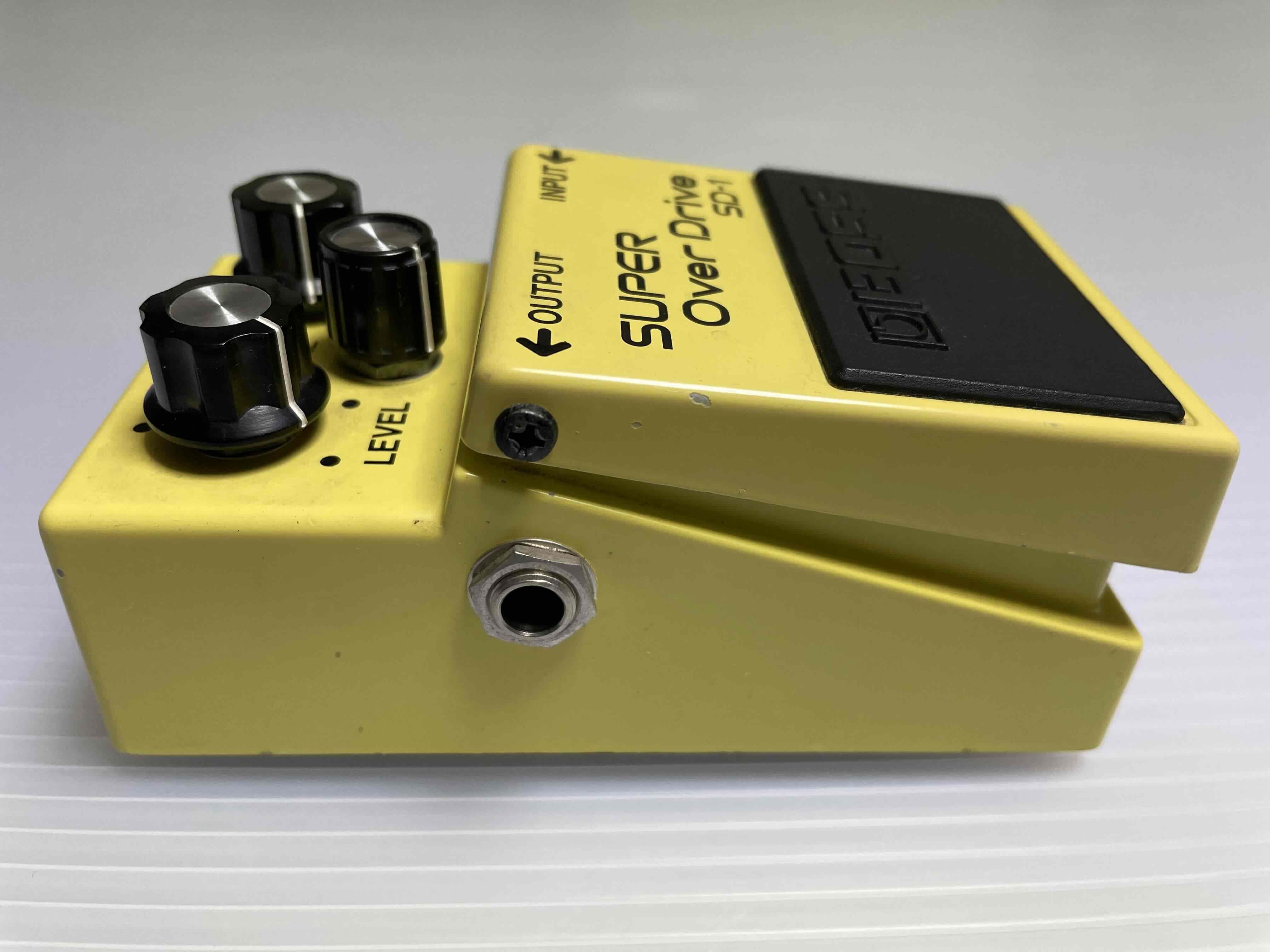 BOSS SD-1 SUPER over drive '81 MADE IN JAPAN US