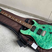 PRS Paul Reed Smith SE CUSTOM 24 Quilt Aquamarine LIMITED MODEL USED品