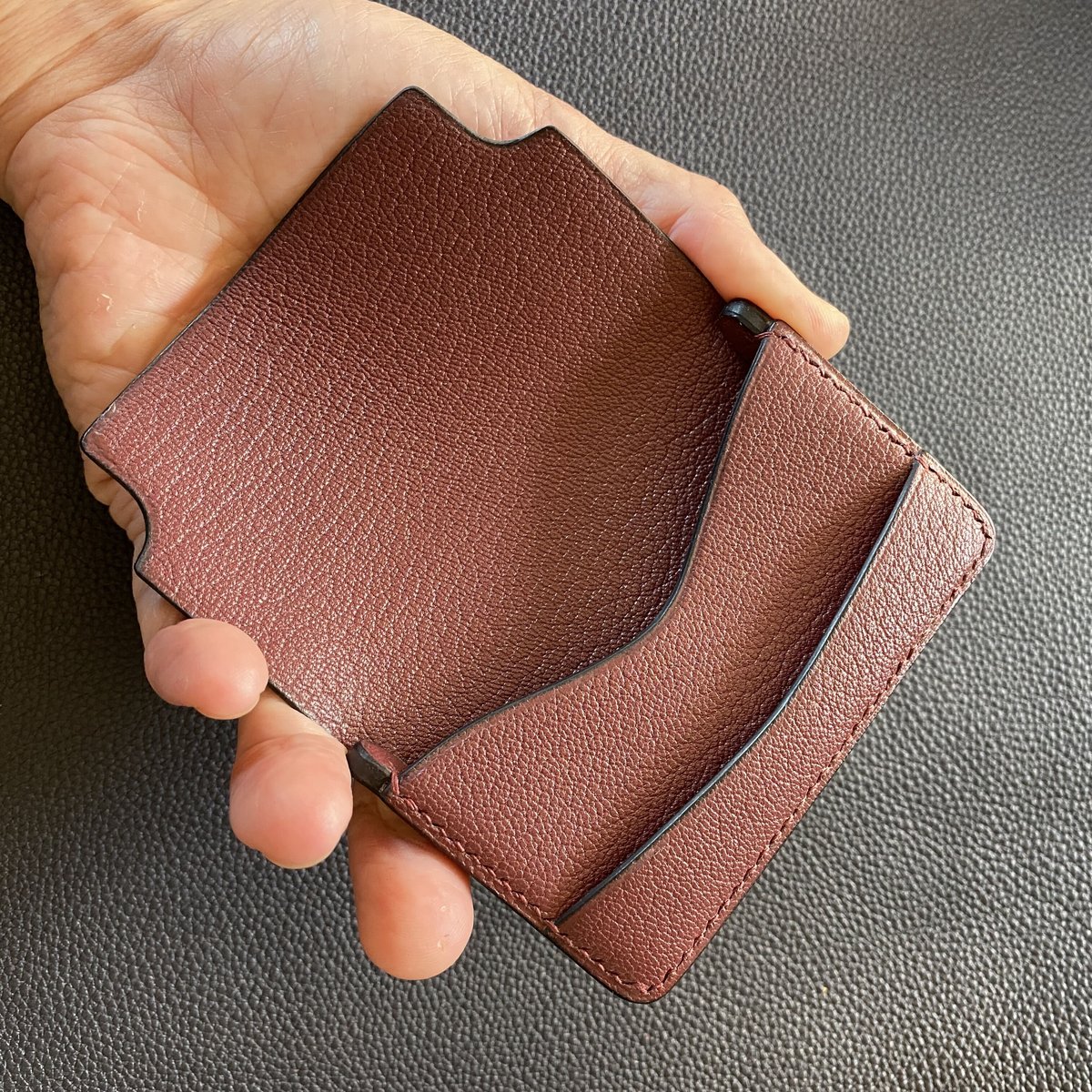 GAKOU　カードケース　名刺入れ　イタリアンレザー　駒縫い　手縫い atelier fugosen 「駒縫い 名刺入れ・カードケース Fu-01」Alran