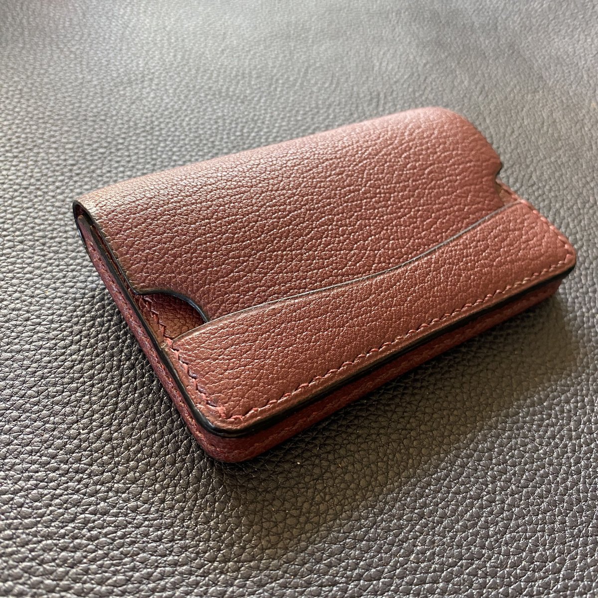 GAKOU　カードケース　名刺入れ　イタリアンレザー　駒縫い　手縫い atelier fugosen 「駒縫い 名刺入れ・カードケース Fu-01」Alran