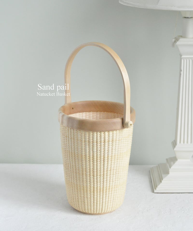 ナンタケットバスケット　トートバスケット　オープンバスケット 受注製作】ナンタケットバスケット(トート型 10インチL