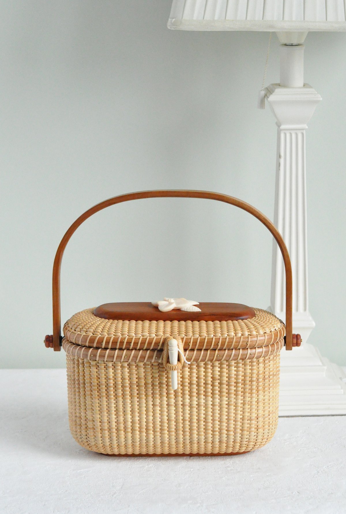 ナンタケットバスケット　タッパーズ　モールド ナンタケットバスケット・タッパーズ】 ショルダーストラップ付き