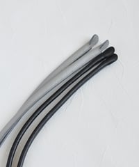NEW!（長さ60㎝）【丸手レザーハンドル2本セット】ネジ＆ナット付き