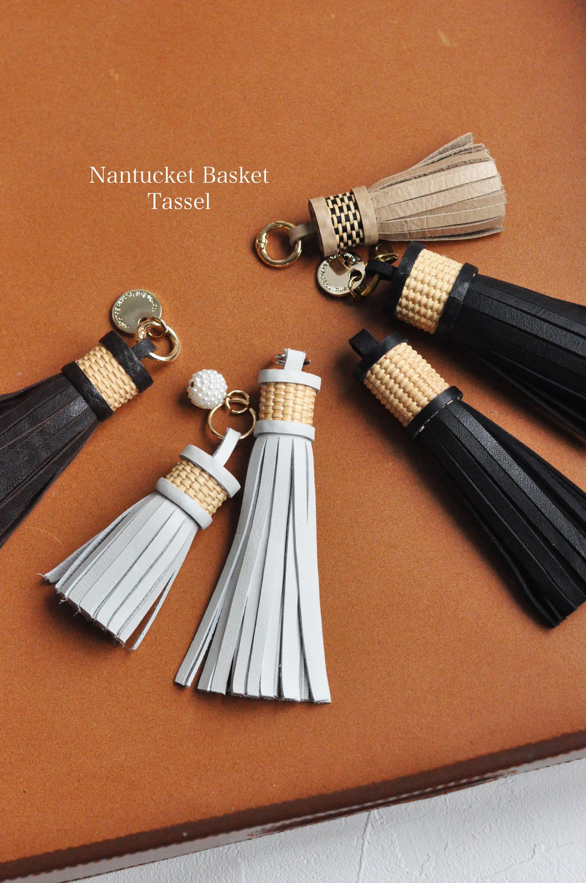 1DAY Trial Lesson【革×ナンタケットのタッセル】 | Flower&Nantu