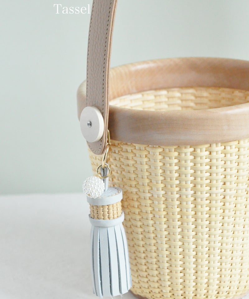 ナンタケットバスケット タッセル付き ナンタケットバスケット