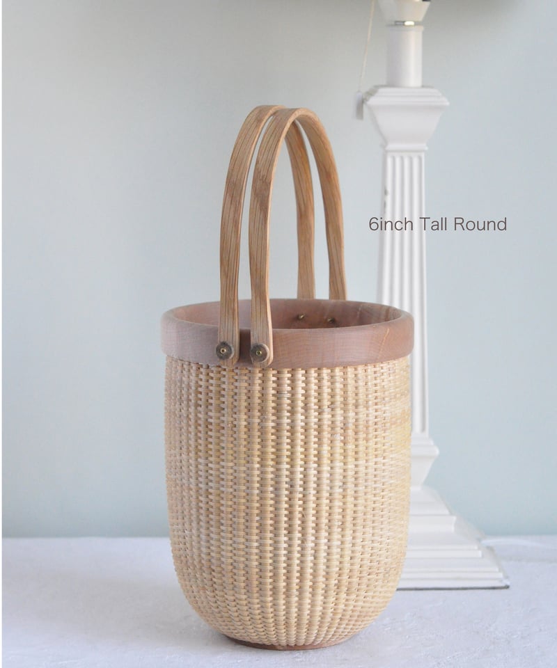 ナンタケットバスケット　６インチオペラ　マンモスプレート　ポシェット　斜め掛け ナンタケットバスケット 6インチオペラ マンモスプレート