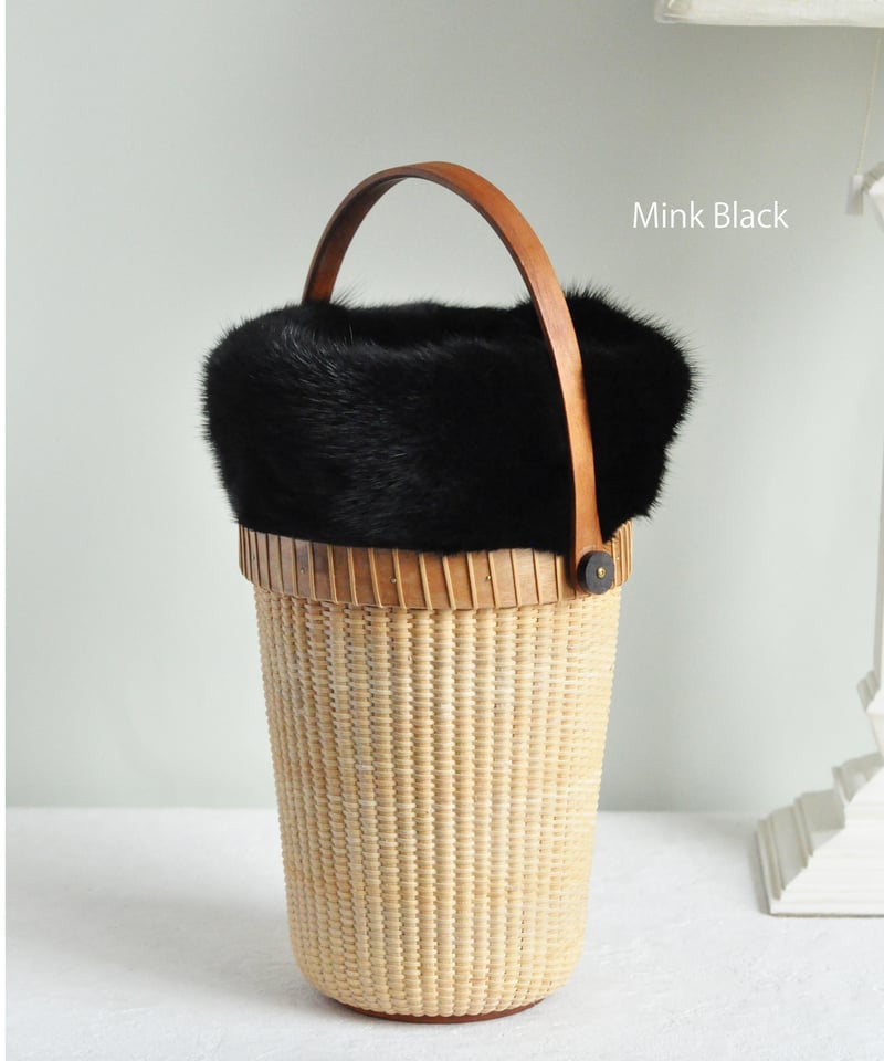 ミンクファー付きインナーバッグ・ボリュームイプ