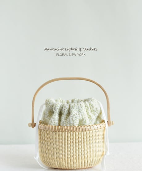 【クリームツイードインナーバッグ　Mサイズ】（日本製）