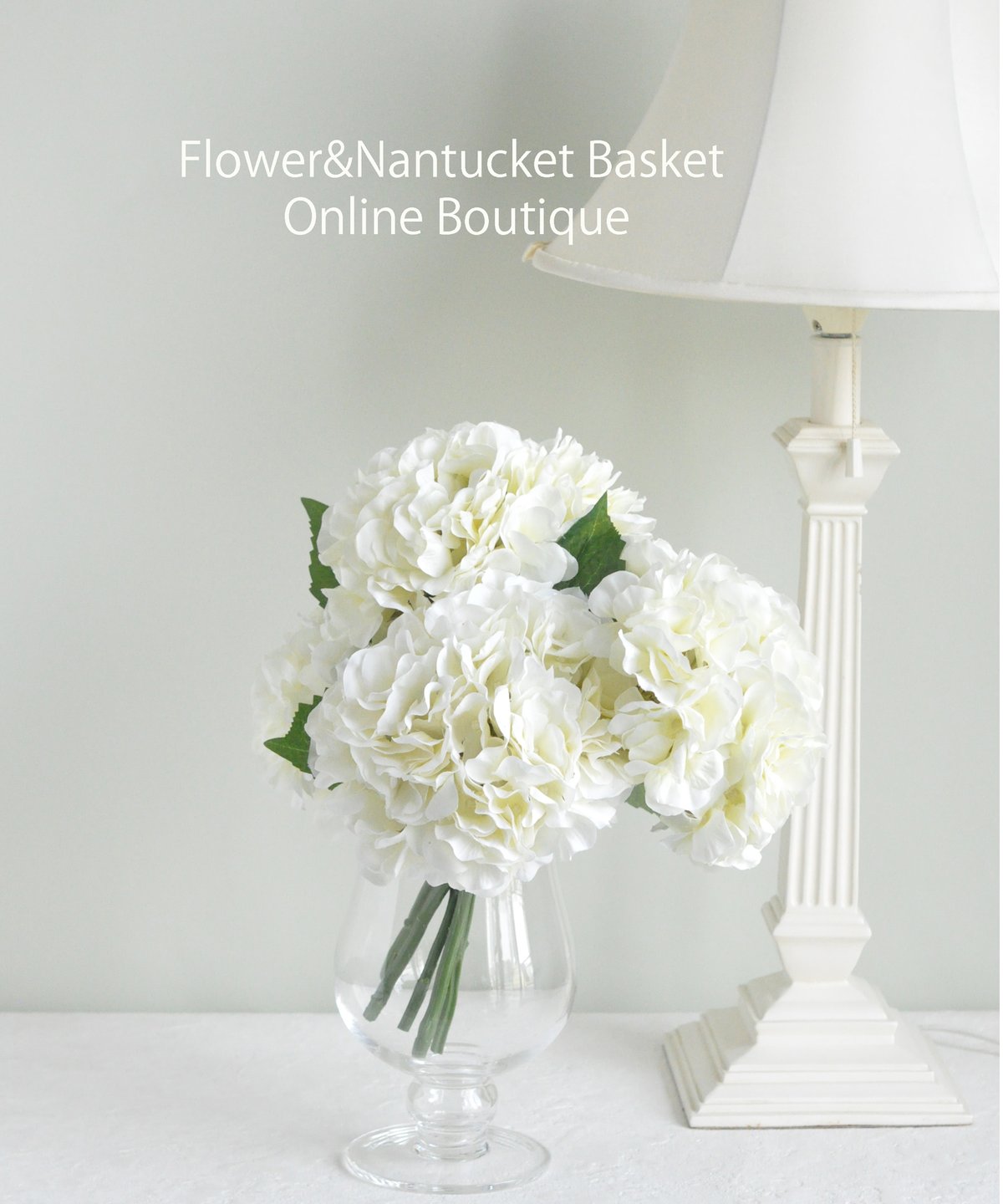 アジサイのエレガントアレンジメント】 アーティフィシャル