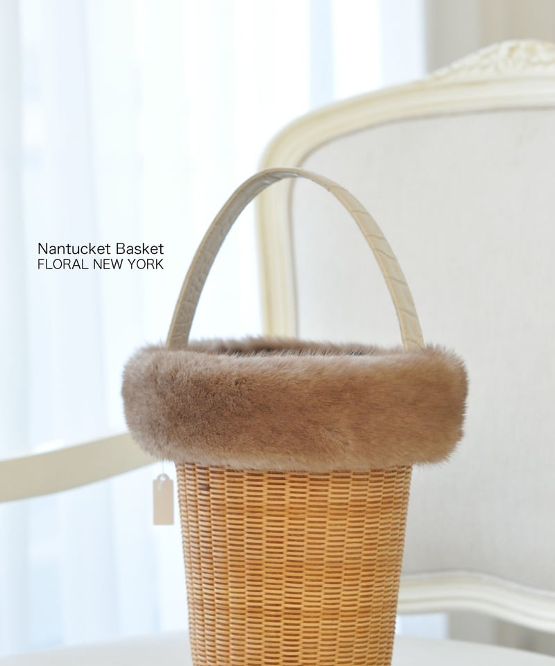 ミンクファーマフ・ショートサイズ】 | Flower&Nantucket Basket On...