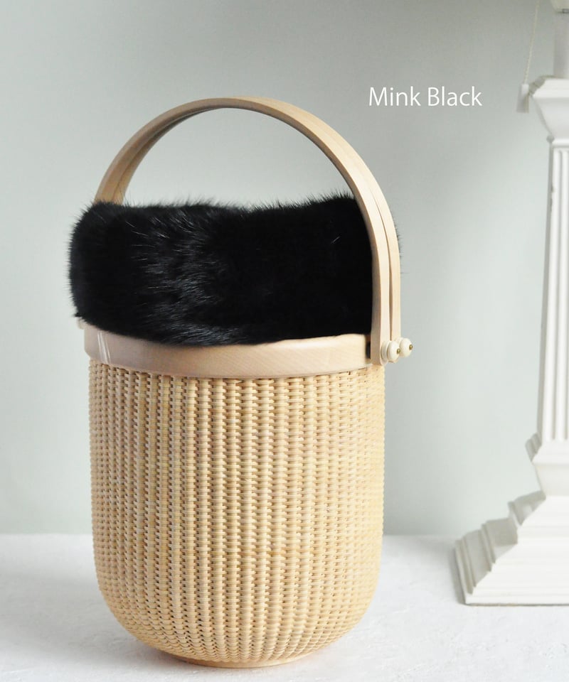 ミンクファー付きインナーバッグ・ボリュームイプ