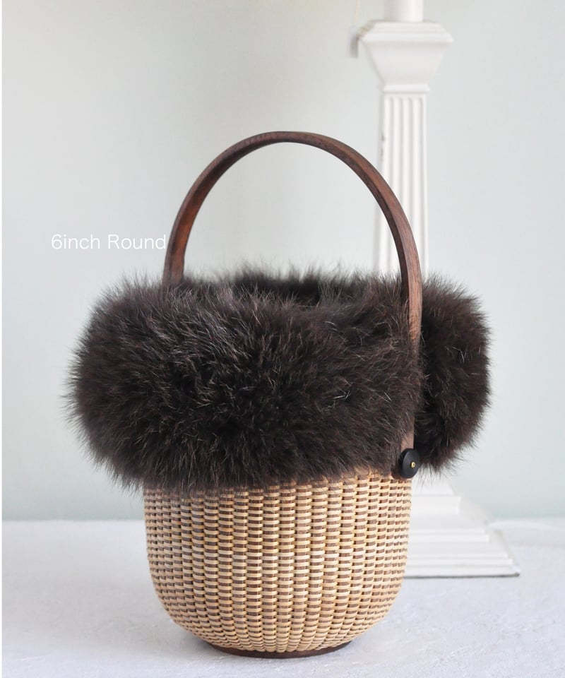 ナンタケットバスケット　6inch round ナンタケットバスケット6inch round