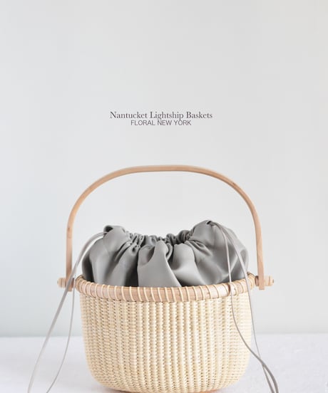 【フェイクレザーインナーバッグMサイズ・グレージュ・やや硬め】（日本製）