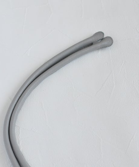 NEW!（長さ60㎝）【丸手レザーハンドル2本セット】ネジ＆ナット付き