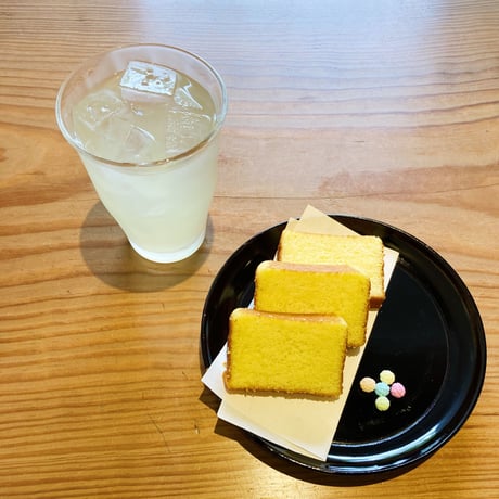 かすていら　３本セット【ゆず×プレーン×抹茶】　化粧箱入り