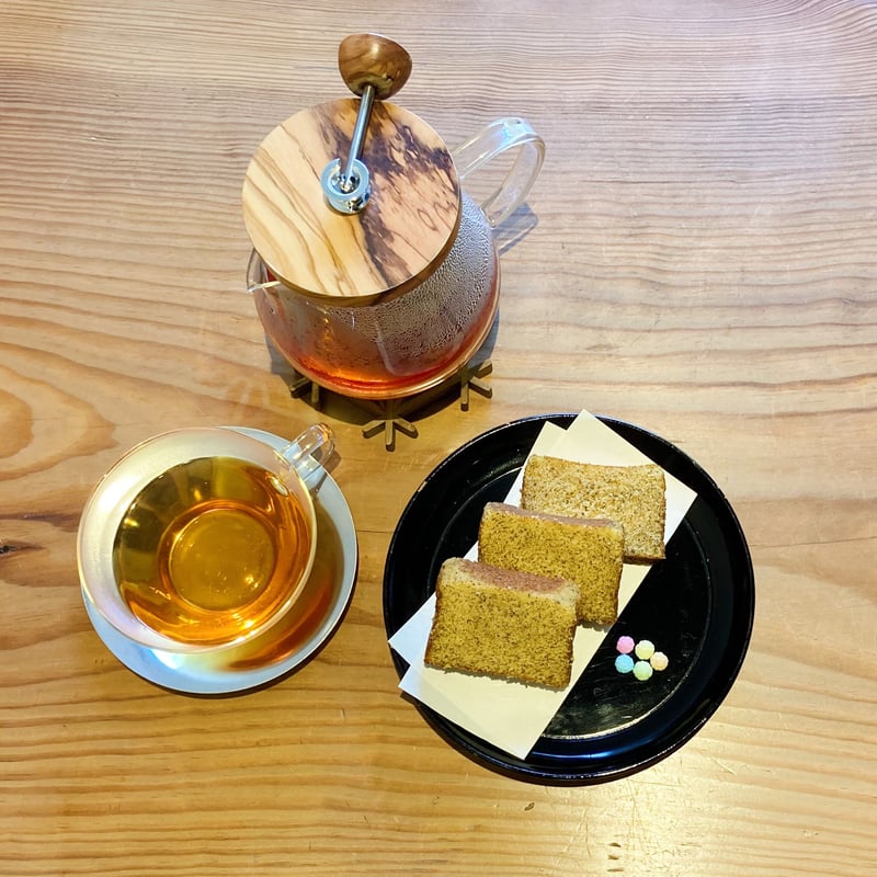 かすていらすく・かすていら詰め合わせセット【プレーン×和紅茶