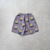 花柄ハーフパンツ