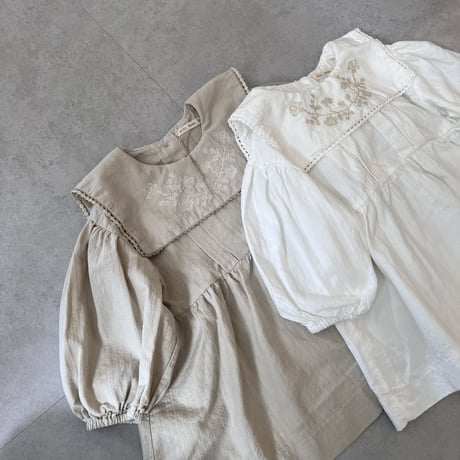 square collar dress