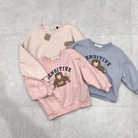 25 SENSITIVEくまさん　スウェット