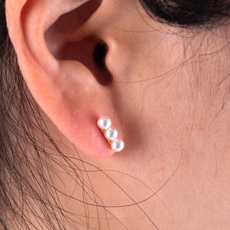 ベビーパール♡フープピアス Pisceans｜ベビーパールフープピアス - Pisceans(ピッシェアンス