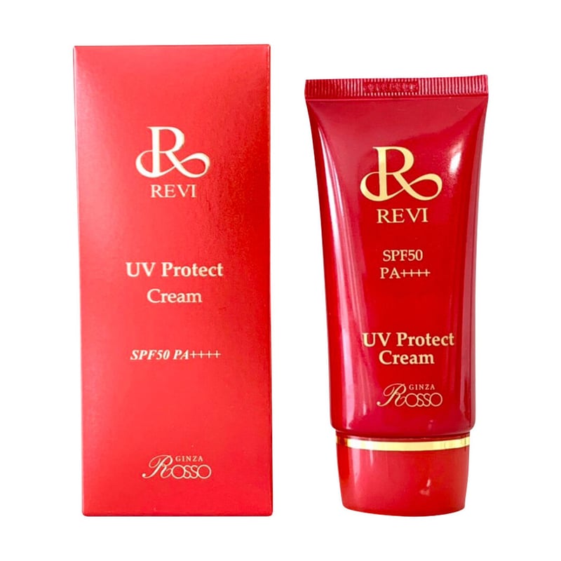 REVI ルヴィ UVプロテクト クリーム 35g 銀座ロッソ 日焼け止めコラーゲン