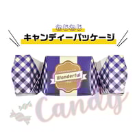 ねじねじキャンディーパッケージ　パープル＜税込み/送料別＞
