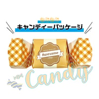 ねじねじキャンディーパッケージ　オレンジ＜税込み/送料別＞