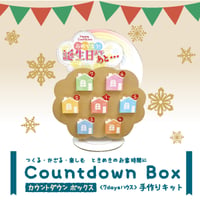カウントダウンボックス〈7daysハウス〉手作りキット＜税込み/送料込み＞