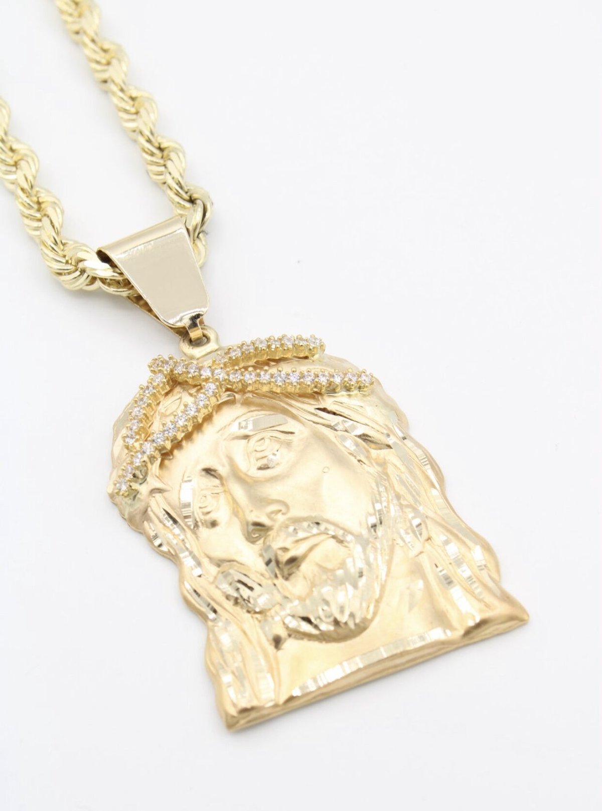 14k wg 艶消し jesus 585 ジーザス avalanche bboy シルバー ペンダント JESUS-01 - AVALANCHE OFFICIAL STORE