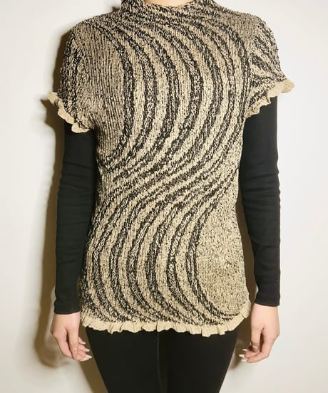 design sleeveless knit