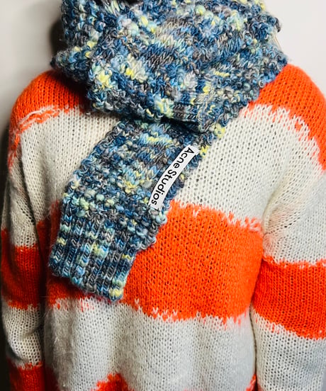 Acne Studios space dye scarf