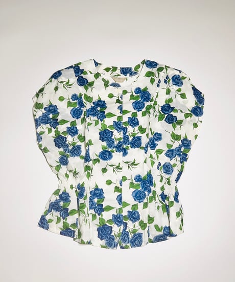 flower print blouse