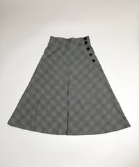 button check skirt