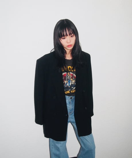 black tailored jacket