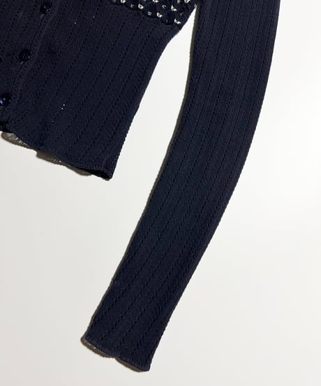 DIOR design knit cardigan