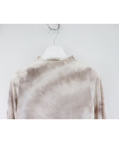 tie-dye sheer top