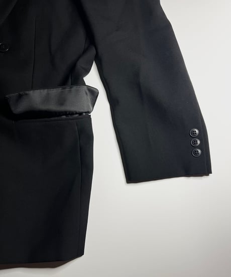 black tailored jacket