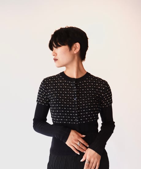 DIOR design knit cardigan
