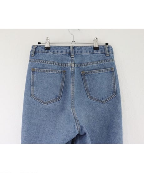 loose denim pants