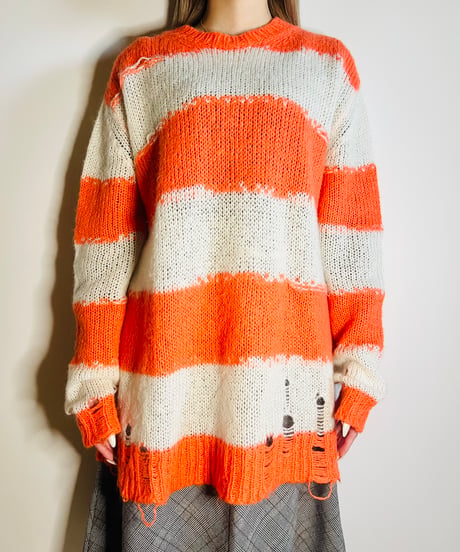 Acne Studios damage knit