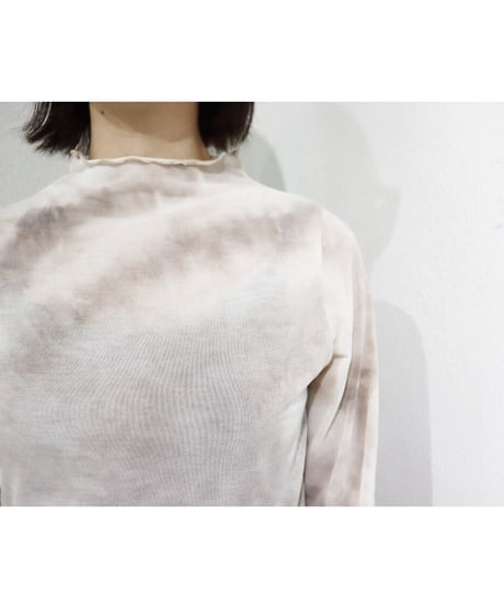tie-dye sheer top