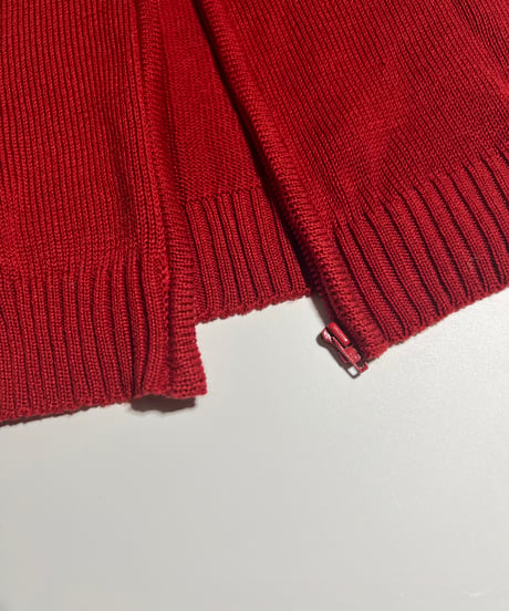 zip knit top