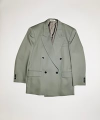 gray double jacket