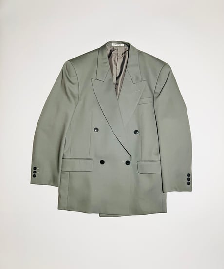 gray double jacket