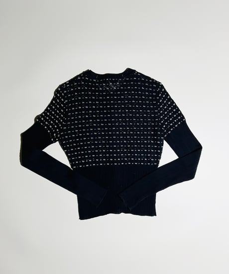 DIOR design knit cardigan
