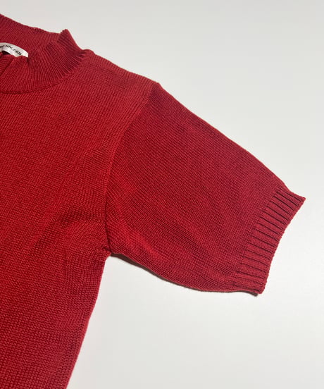 zip knit top