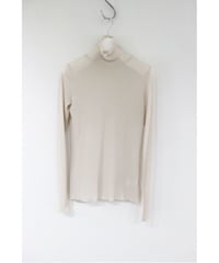 sheer top (gray beige)